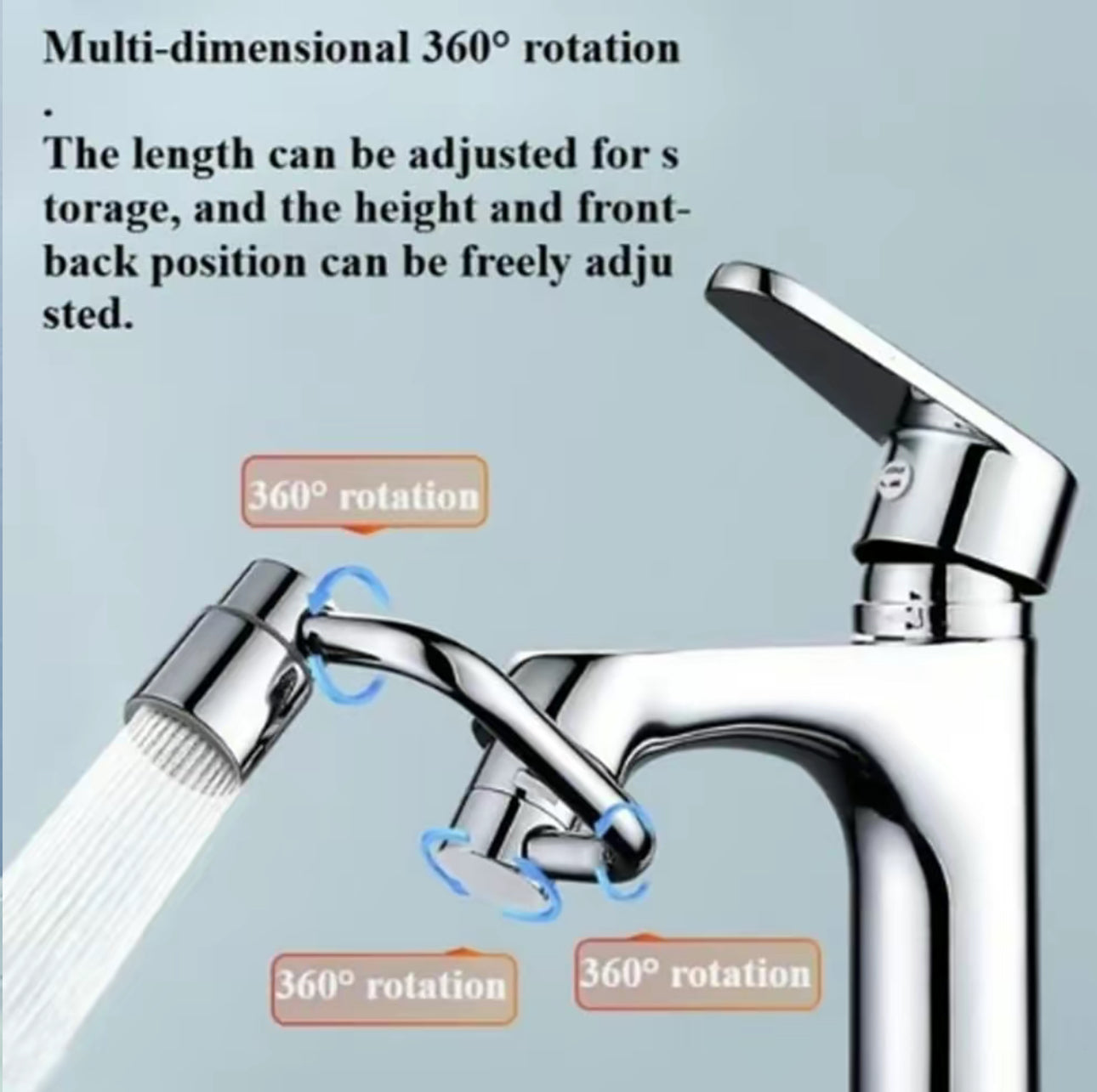 AquaSpin Faucet Extender by V.I.P Digital Presence