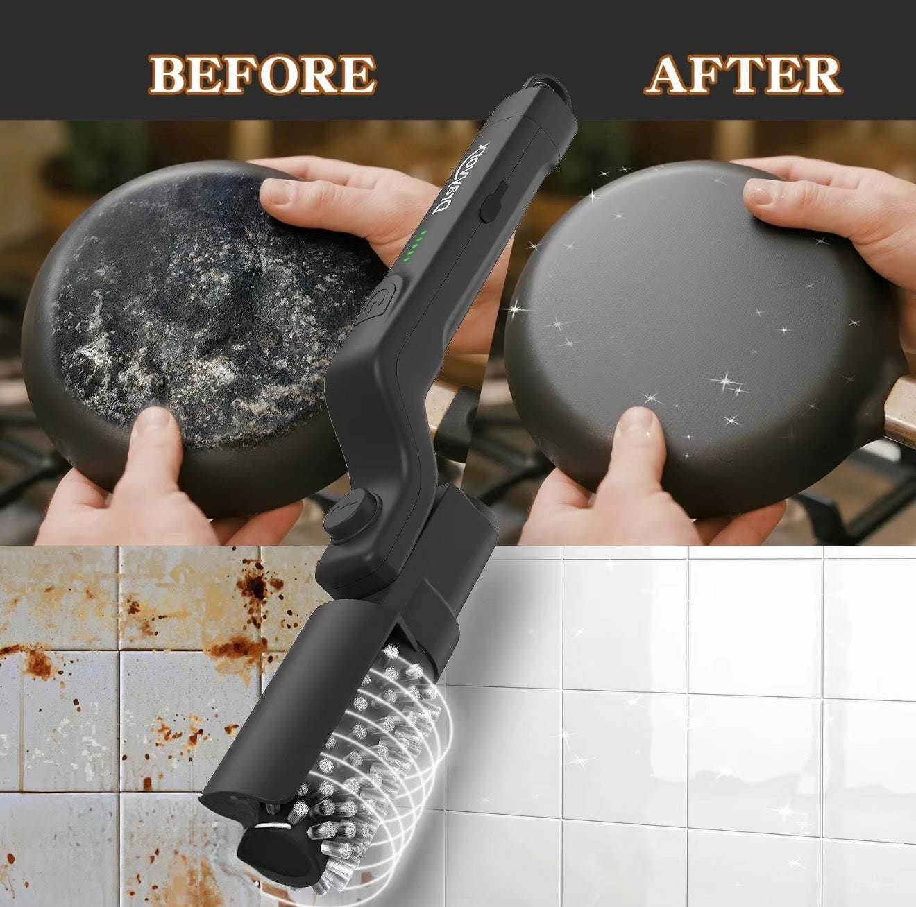 GrillForce Electric Brush by V.I.P Digital Presence