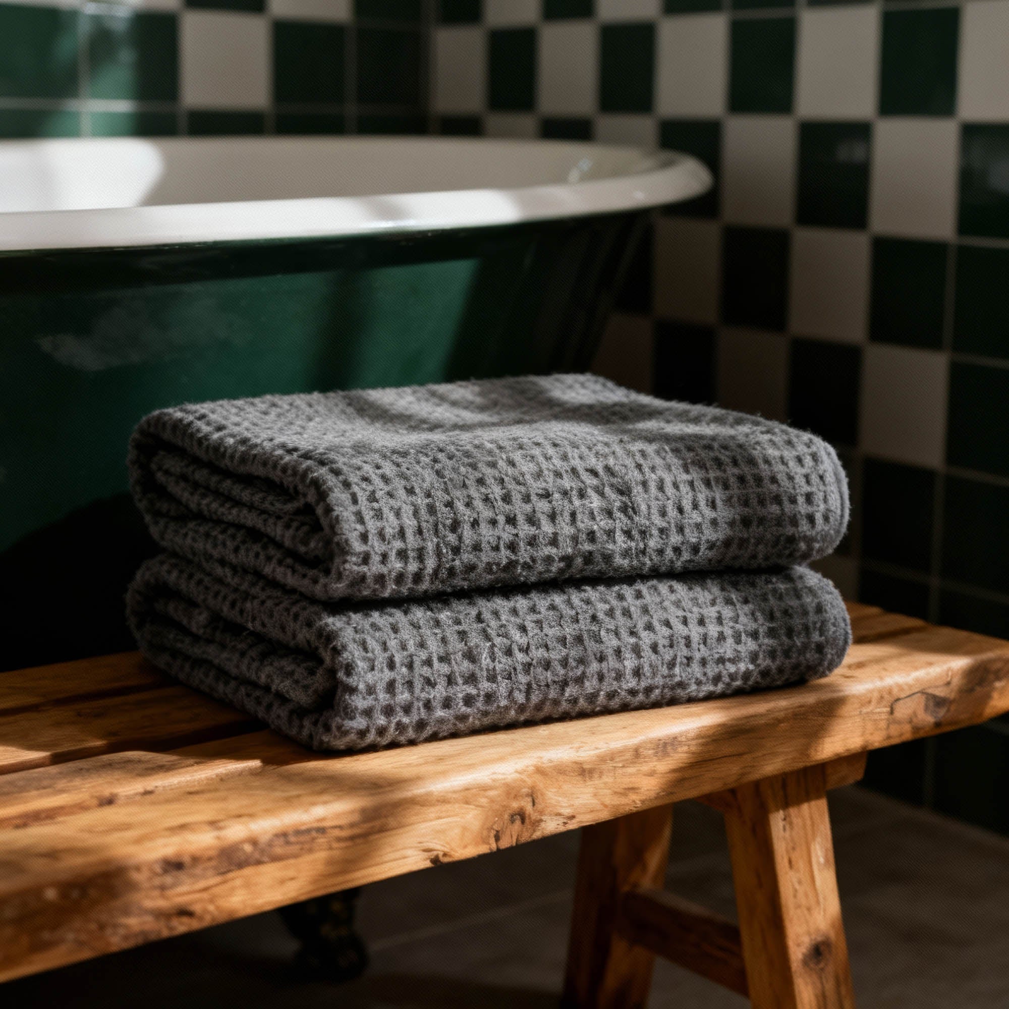 Sedona Australian Cotton Waffle Towels by Italic