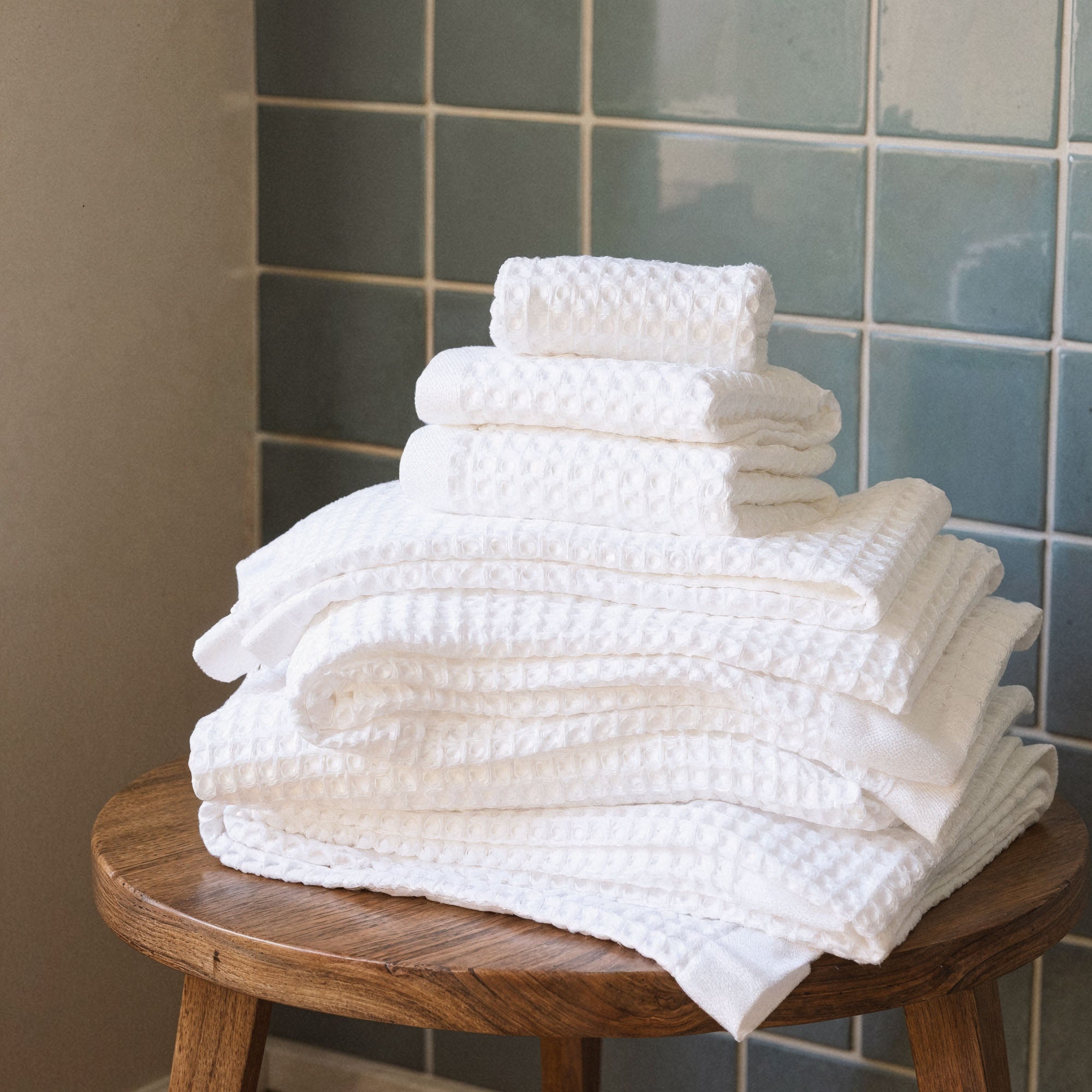 Sedona Australian Cotton Waffle Towels by Italic