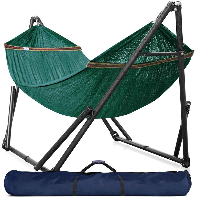 Tranquillo Universal Hammock with Medium Size Stands for Ultimate Relaxation - Ideal Universal Hammock Stands - Medium Size by Megsu