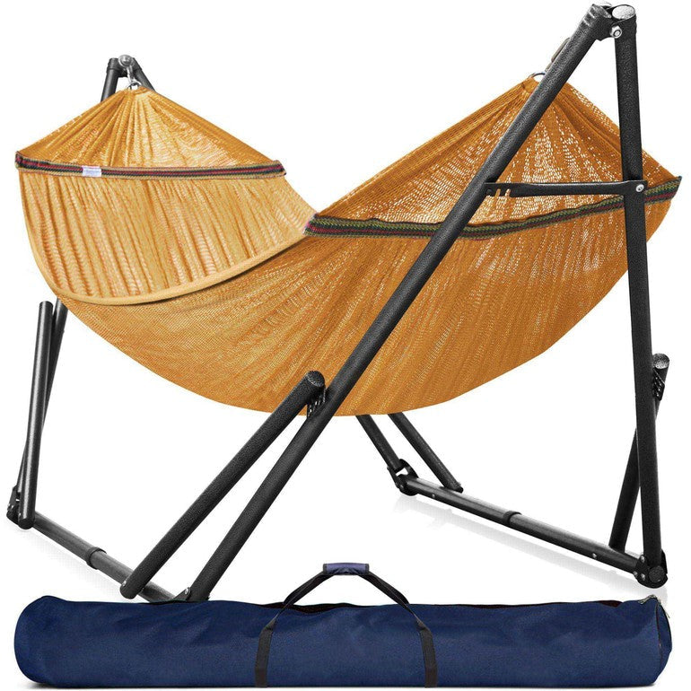 Tranquillo Universal Hammock with Medium Size Stands for Ultimate Relaxation - Ideal Universal Hammock Stands - Medium Size by Megsu