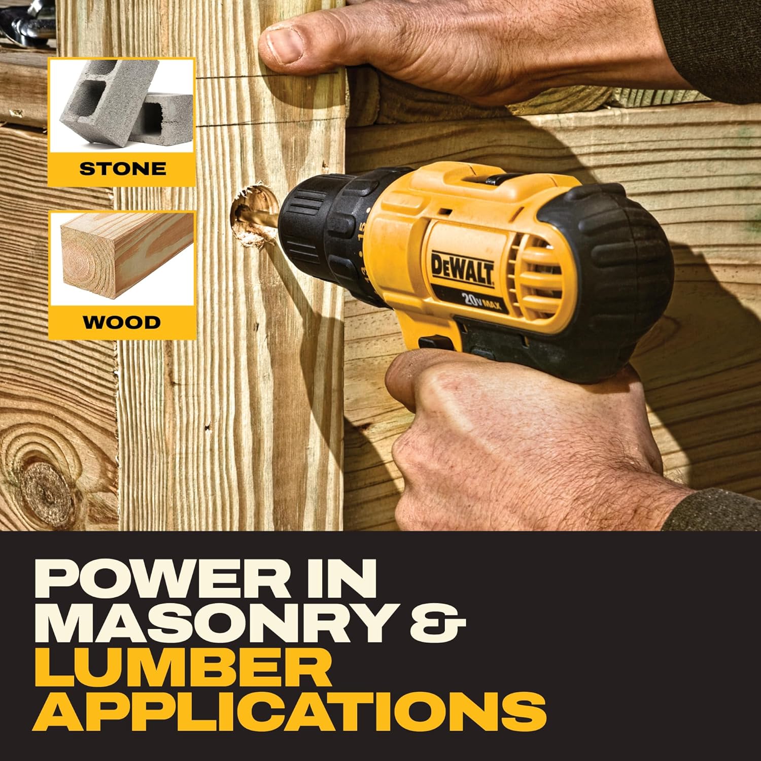 DEWALT 20V MAX Cordless Drill and Impact Driver, Power Tool Combo Kit , Includes 2 Batteries, Charger and Bag (DCK240C2) by Homemaintenancesupplies.com