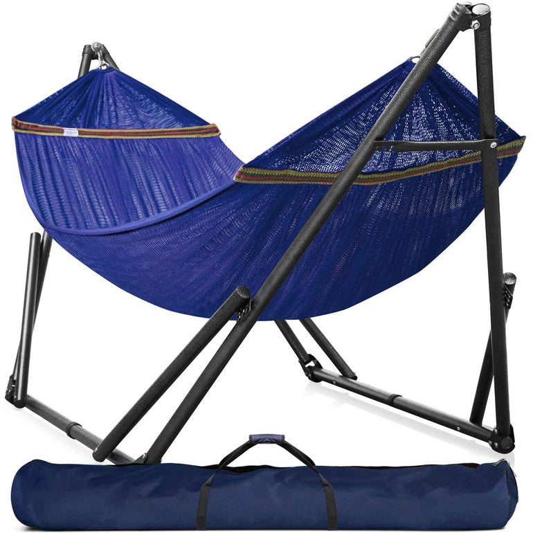 Tranquillo Universal Hammock with Medium Size Stands for Ultimate Relaxation - Ideal Universal Hammock Stands - Medium Size by Megsu