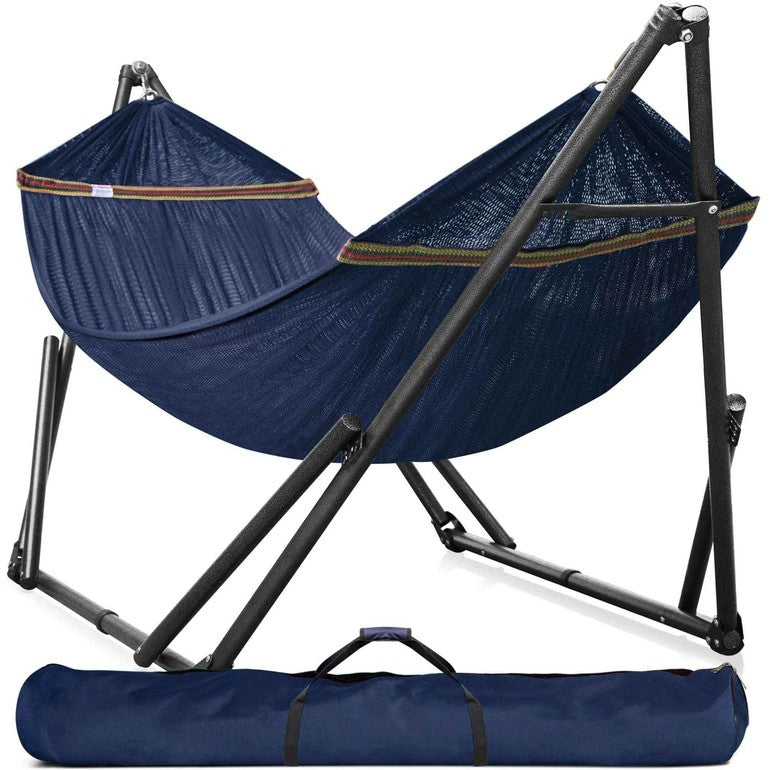 Tranquillo Universal Hammock with Medium Size Stands for Ultimate Relaxation - Ideal Universal Hammock Stands - Medium Size by Megsu