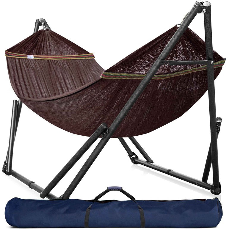 Tranquillo Universal Hammock with Medium Size Stands for Ultimate Relaxation - Ideal Universal Hammock Stands - Medium Size by Megsu