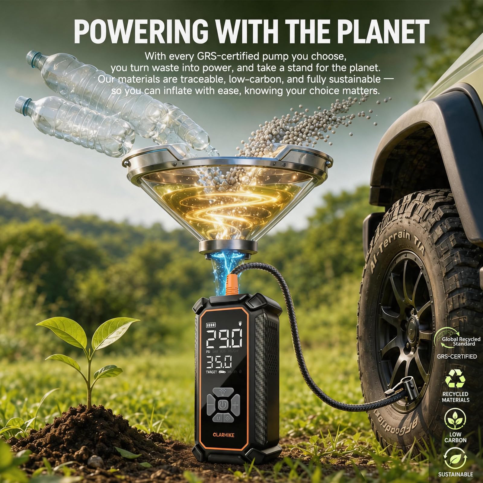OlarHike Tire Inflator Portable Air Compressor, with Premium Storage Case by Homemaintenancesupplies.com