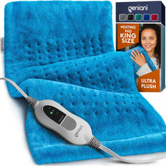 Heating Pad XL, Aqua Blue by Geniani