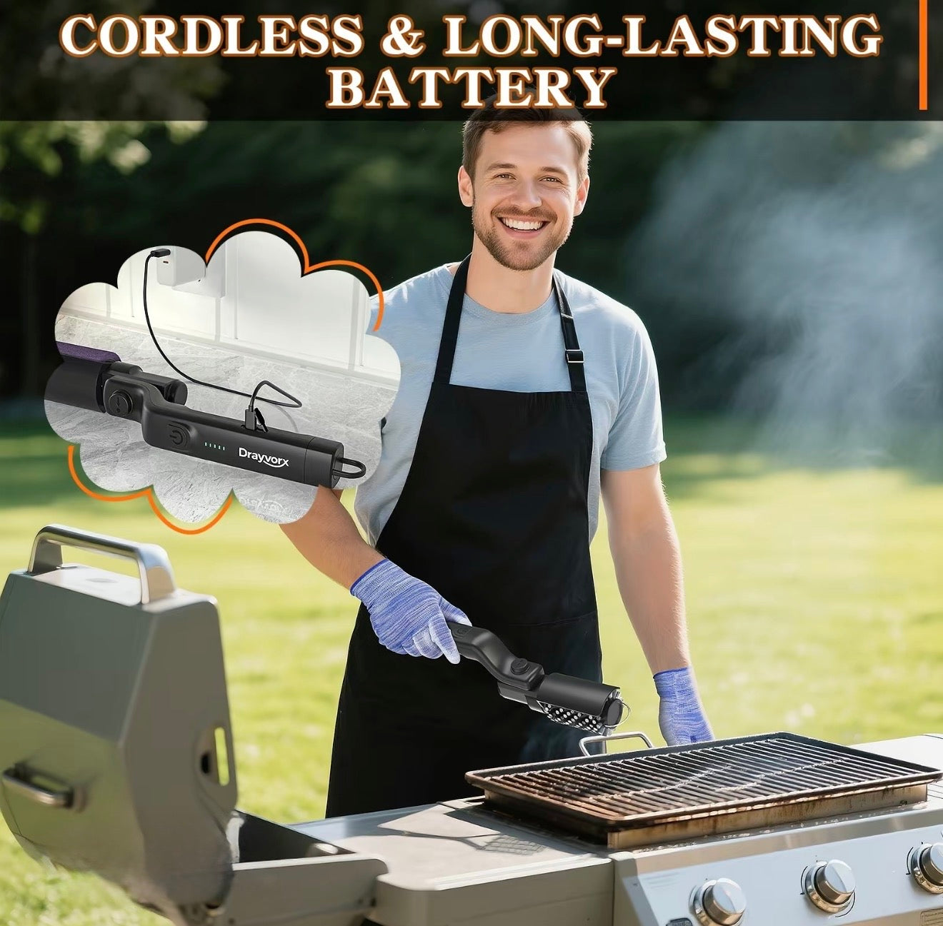 GrillForce Electric Brush by V.I.P Digital Presence