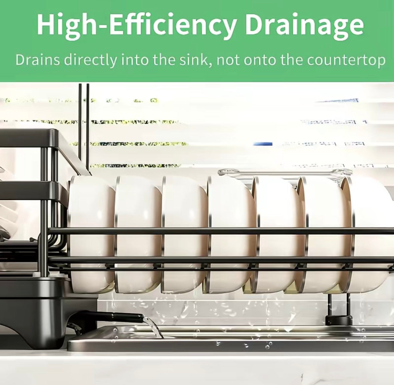 SpaceDry Dish Rack by V.I.P Digital Presence