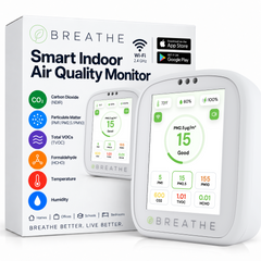 BREATHE Air Quality Monitor - Gen 2 by Breathe Tech LLC