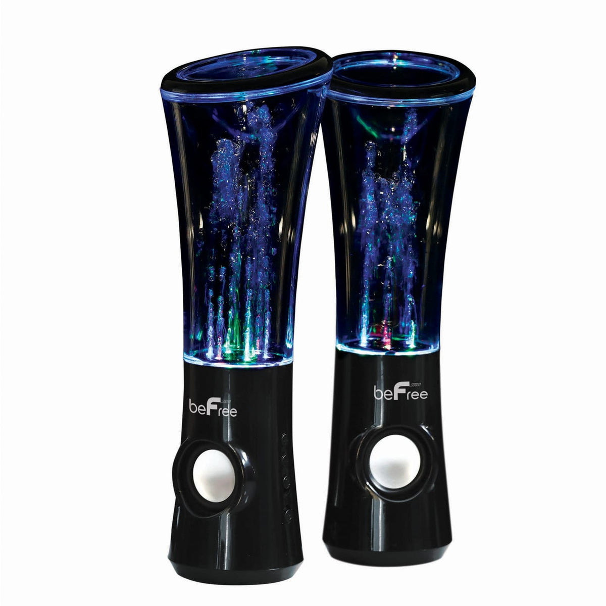 beFree Sound Multimedia Sound Reactive Color Changing LED and Dancing Water Bluetooth Computer Spea by BEFREE SOUND