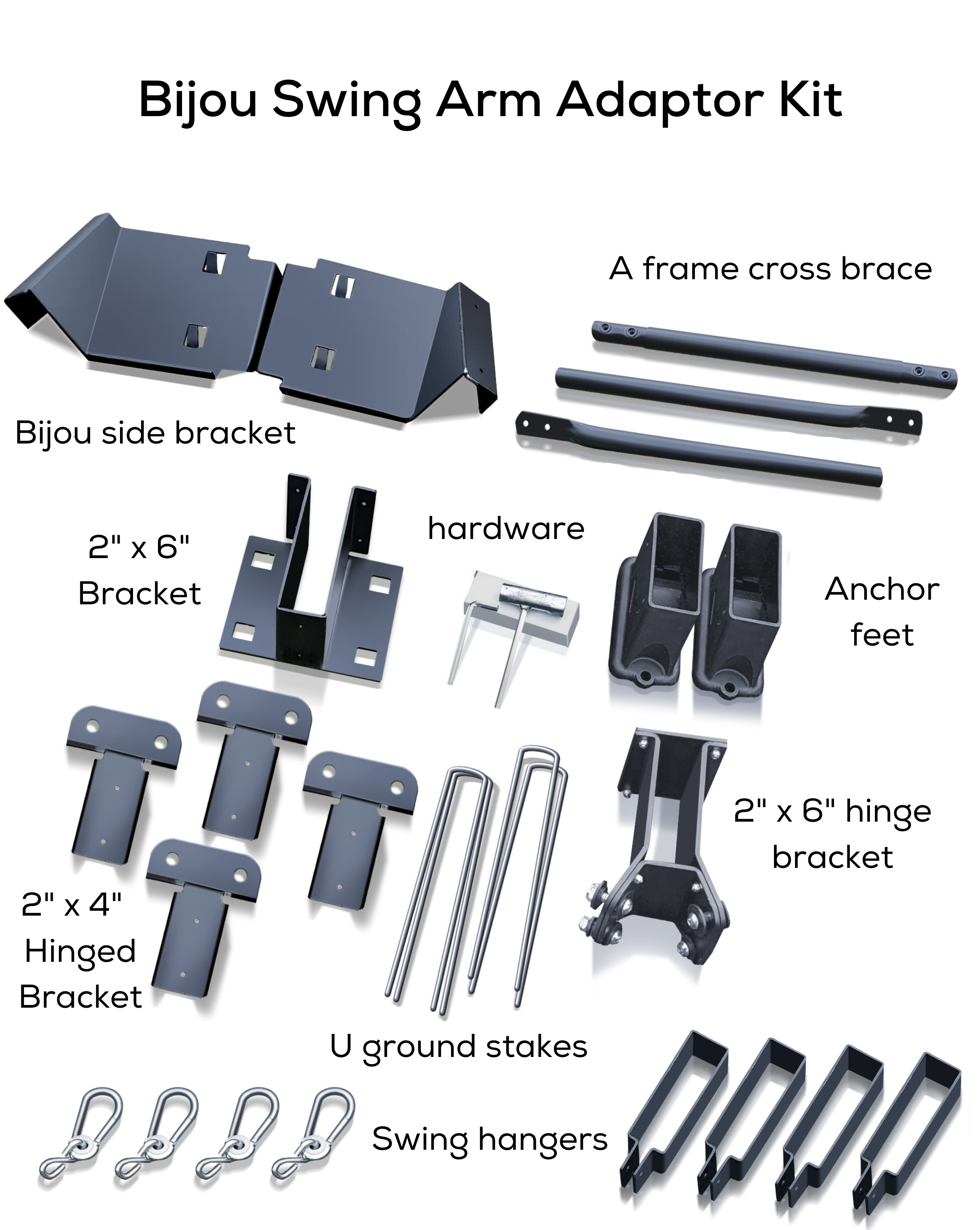 Bijou Swing Arm Adaptor by Bijou Build