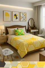 Honeycomb Microfiber Comforter Queen by Homemaintenancesupplies2