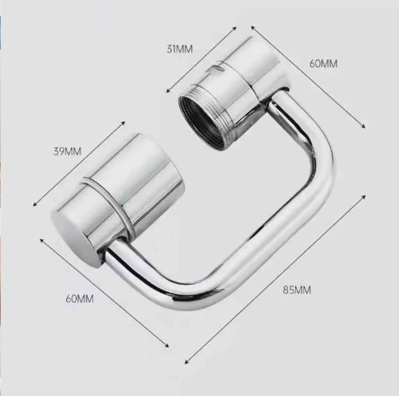 AquaSpin Faucet Extender by V.I.P Digital Presence