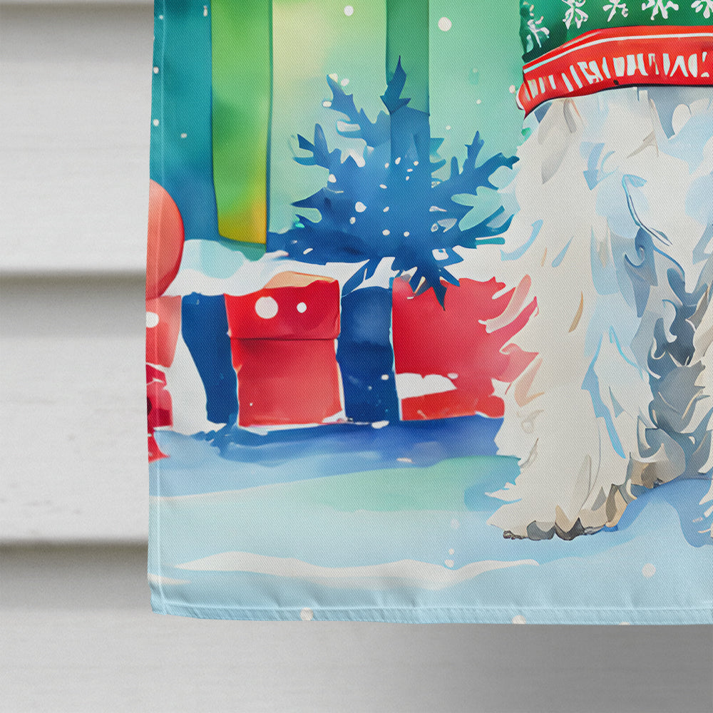 Puli Christmas House Flag by Caroline's Treasures