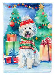 Puli Christmas House Flag by Caroline's Treasures