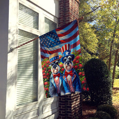 All American Schnauzer House Flag by Caroline's Treasures