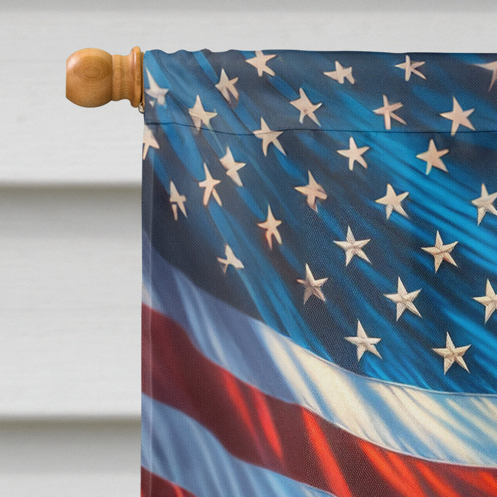 All American Schnauzer House Flag by Caroline's Treasures