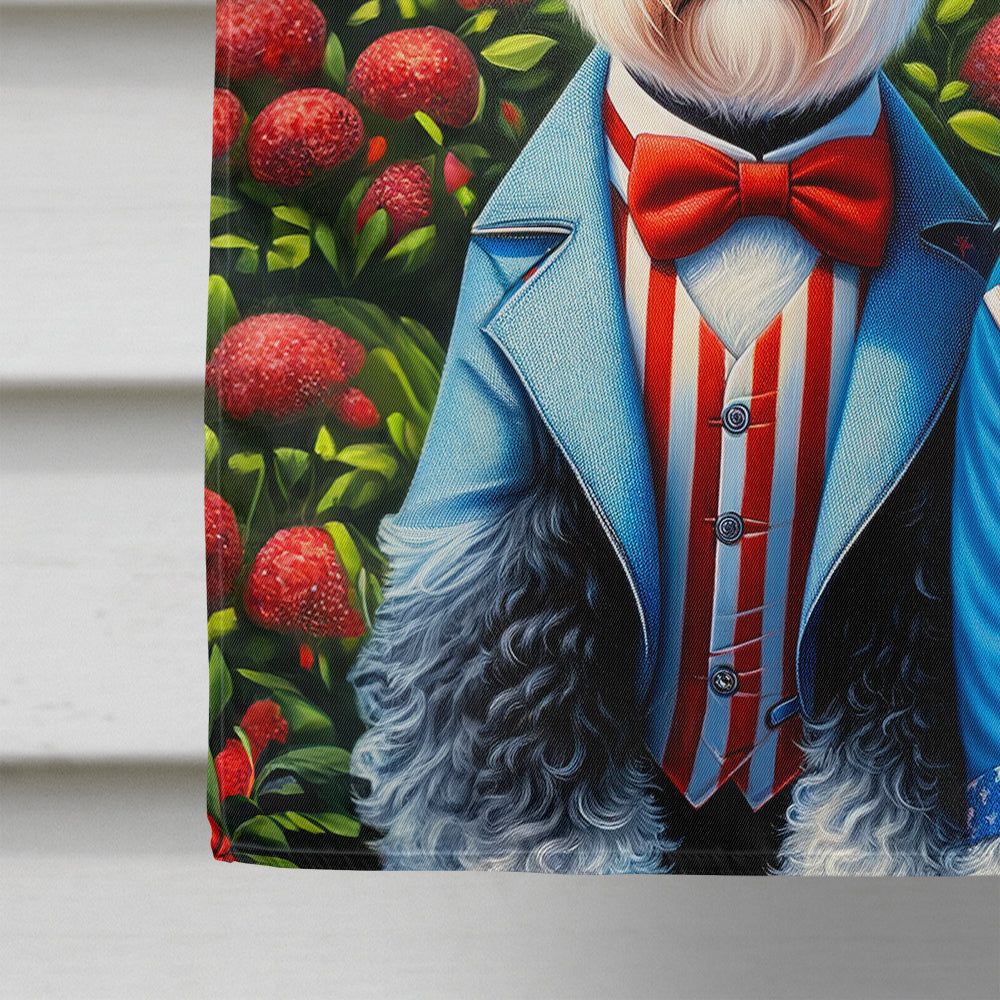 All American Schnauzer House Flag by Caroline's Treasures
