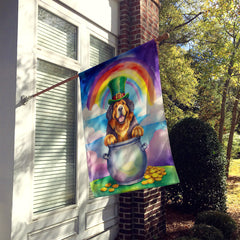 Tibetan Mastiff St Patrick's Day House Flag by Caroline's Treasures