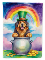 Tibetan Mastiff St Patrick's Day House Flag by Caroline's Treasures