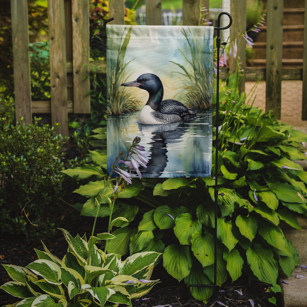 Minnesota Common Loon Garden Flag by Caroline's Treasures
