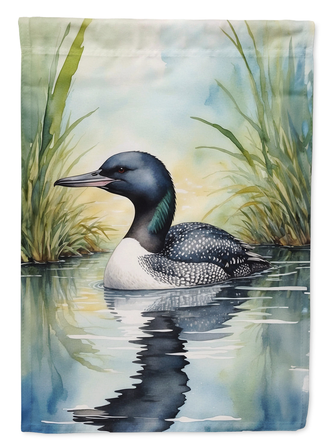 Minnesota Common Loon Garden Flag by Caroline's Treasures