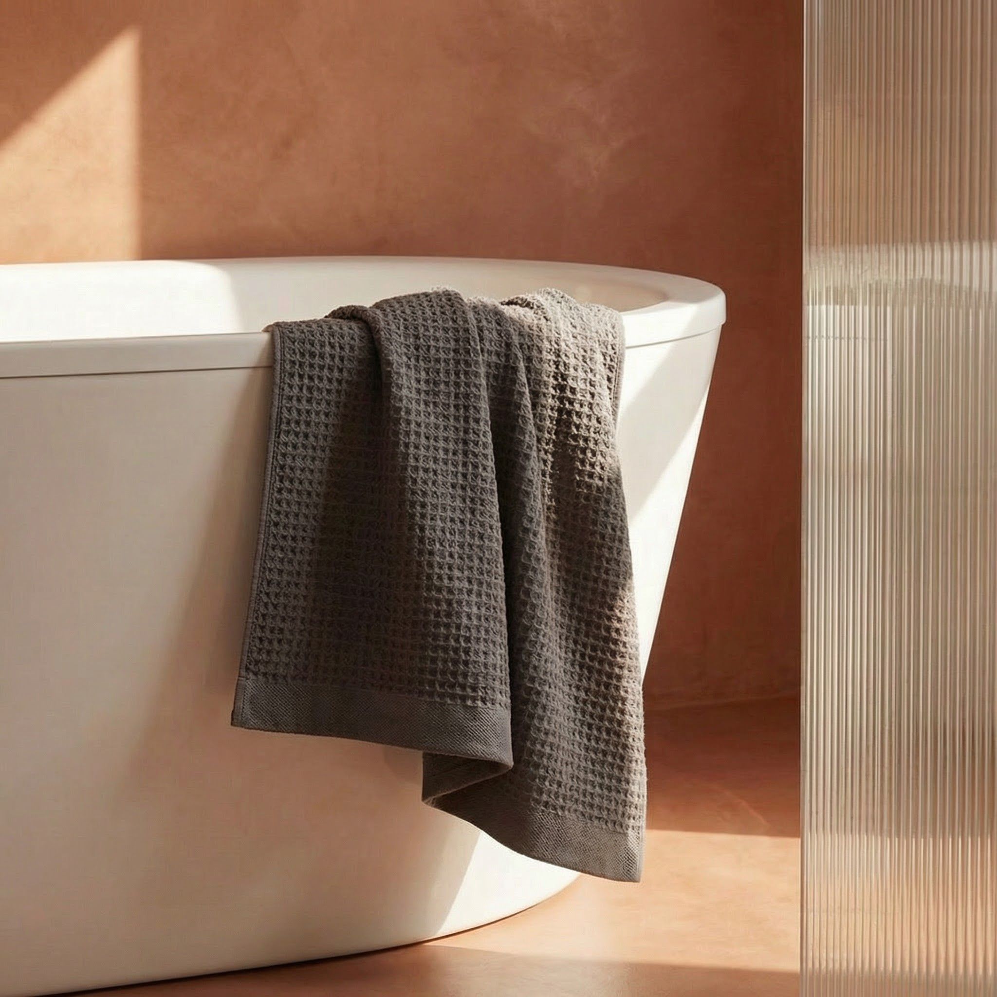 Sedona Australian Cotton Waffle Towels by Italic