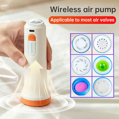 Rechargeable Electric Vacuum Pump, Portable Low Noise Air Pump for Compressed Storage Bags by eprolo