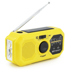 Emerson Emergency AM / FM Radio with Weather Band / Flashlight / Power Bank by Emerson