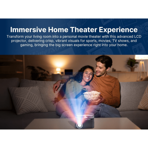 Emerson 120" Home Theater LCD Projector Combo with Built-In DVD Player by Homemaintenancesupplies2