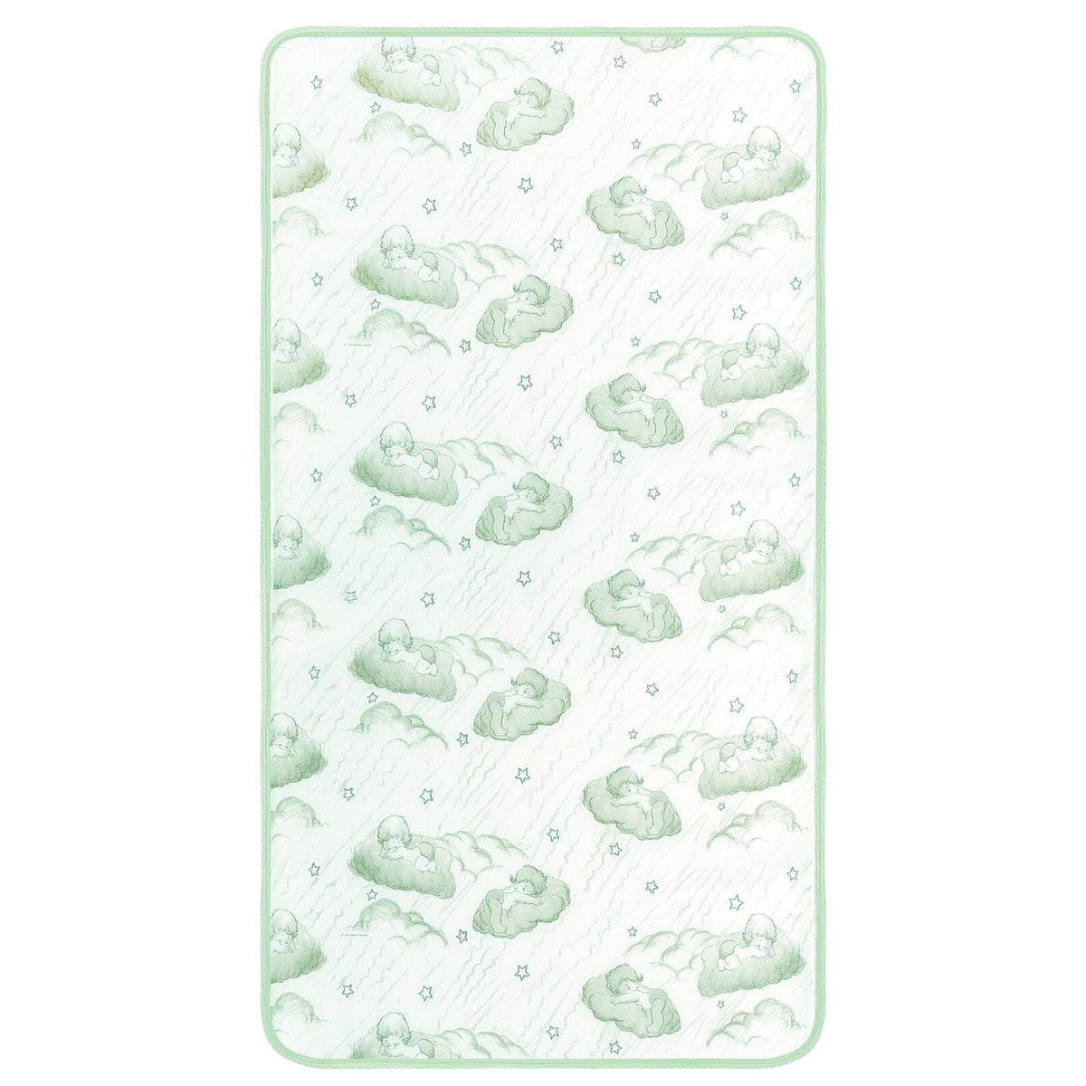 6-inch Firm Spring Coil Mattress Waterproof Standard Crib Mattress Made in USA by FastFurnishings