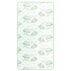 6-inch Firm Spring Coil Mattress Waterproof Standard Crib Mattress Made in USA by FastFurnishings
