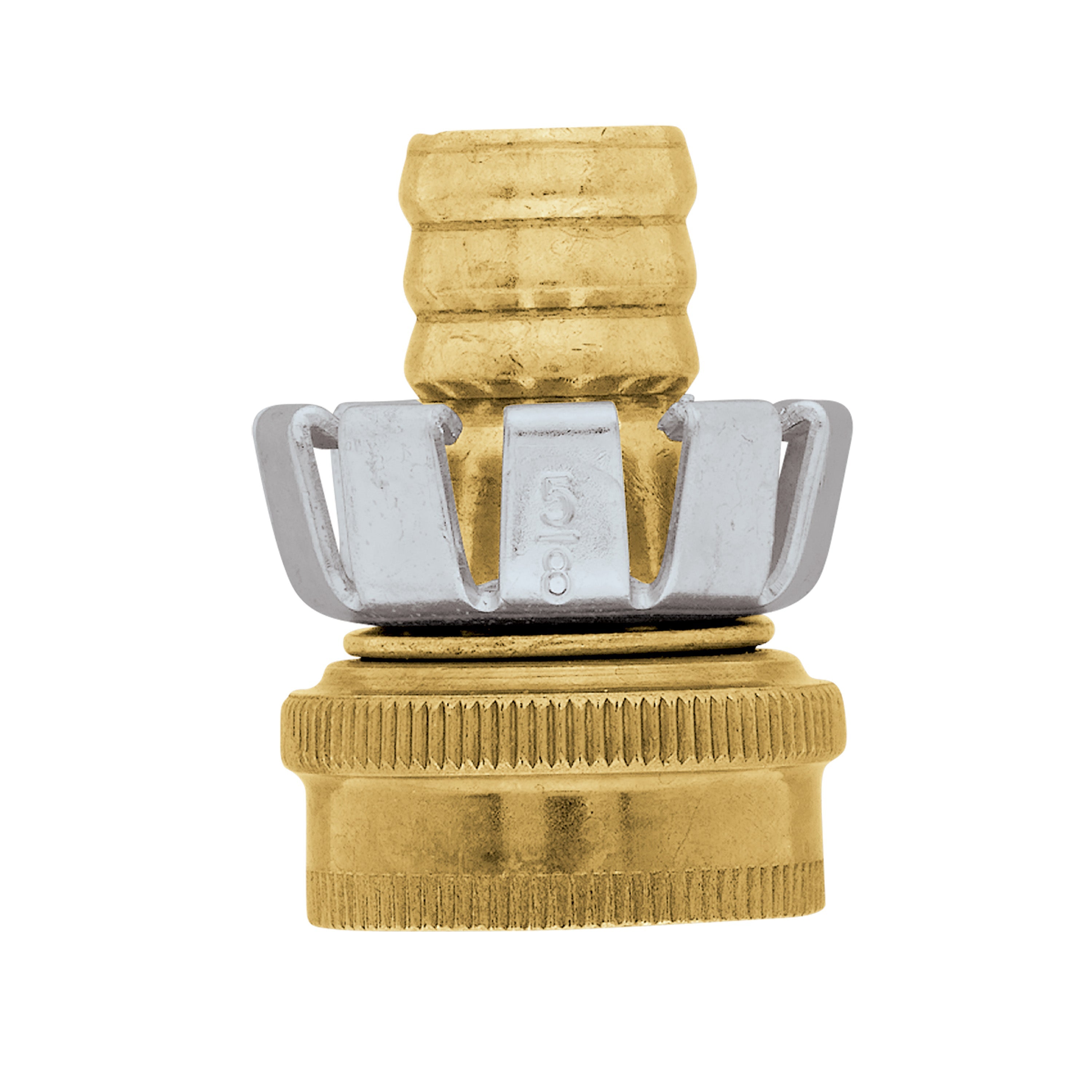 5/8" Brass Female Clincher Hose Mender | 58073 by Orbit Irrigation