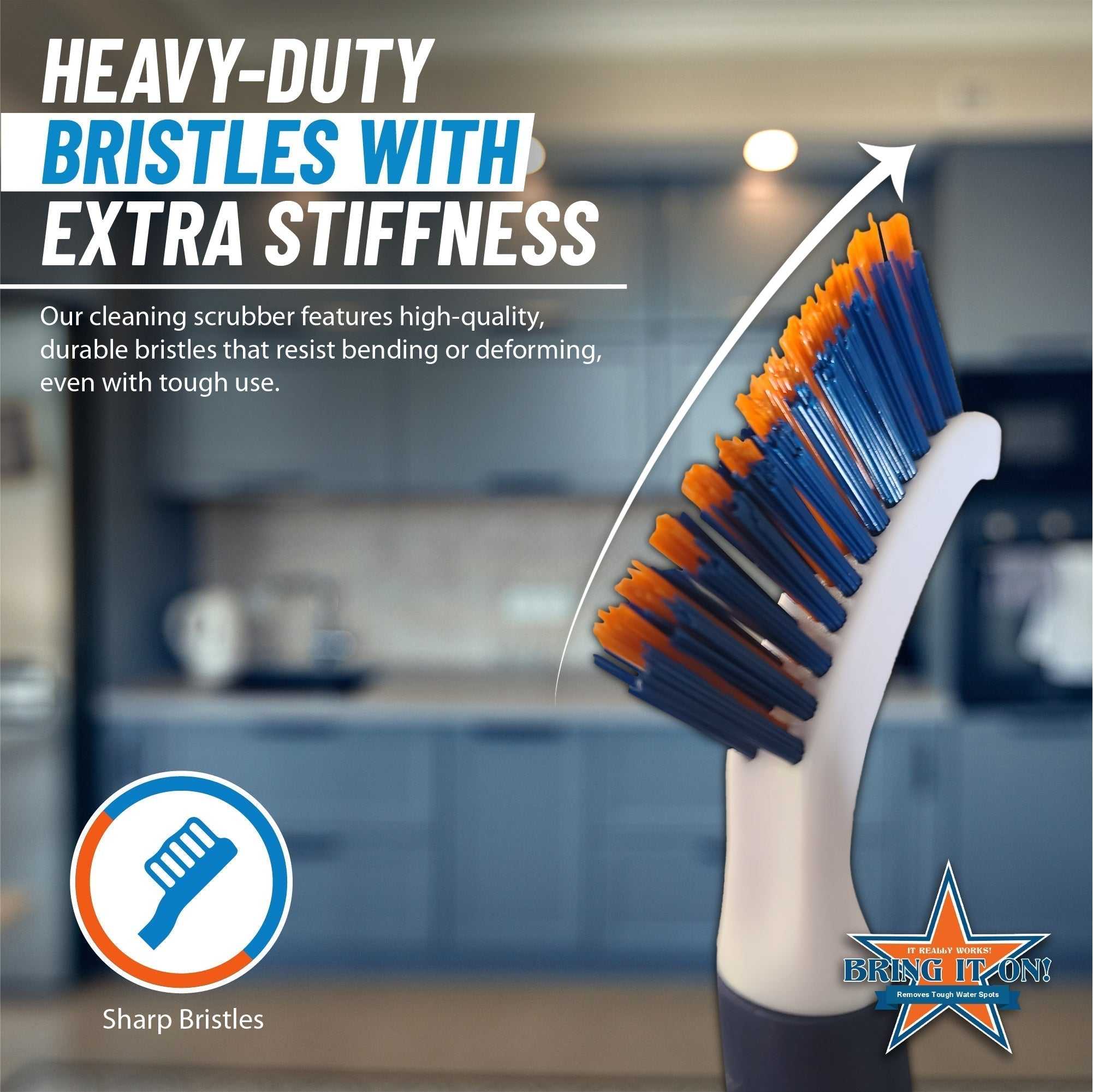 Bring It On Grout Cleaner with Grout Cleaning Brush – 32Fl Oz by Bring It On Cleaner