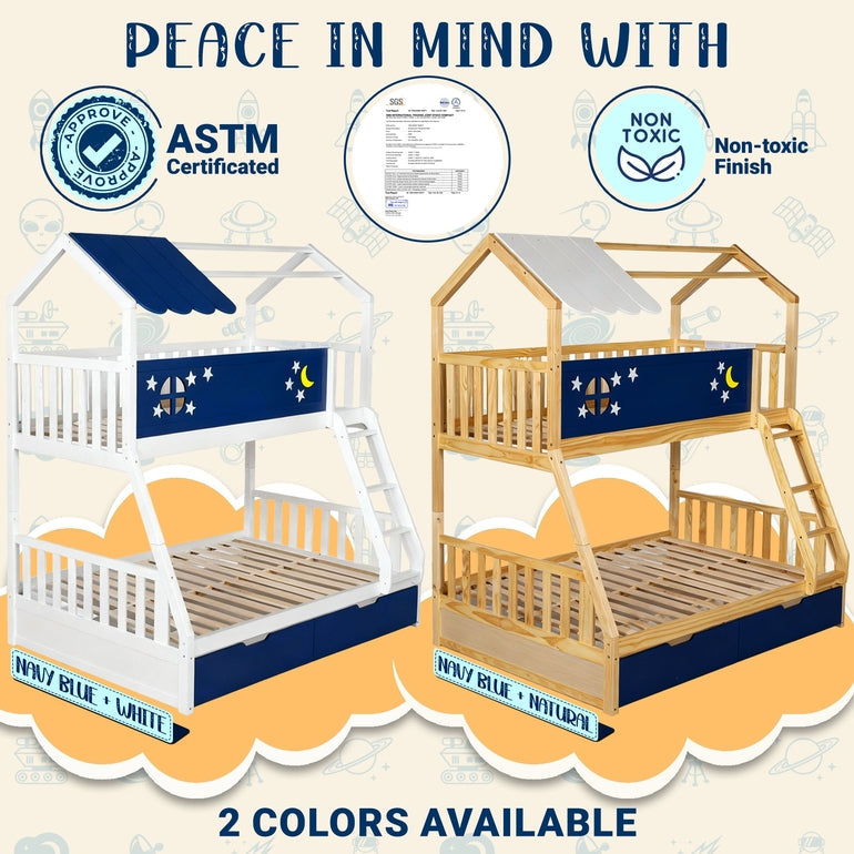 Moonlight Kid Bunk Bed by Megsu