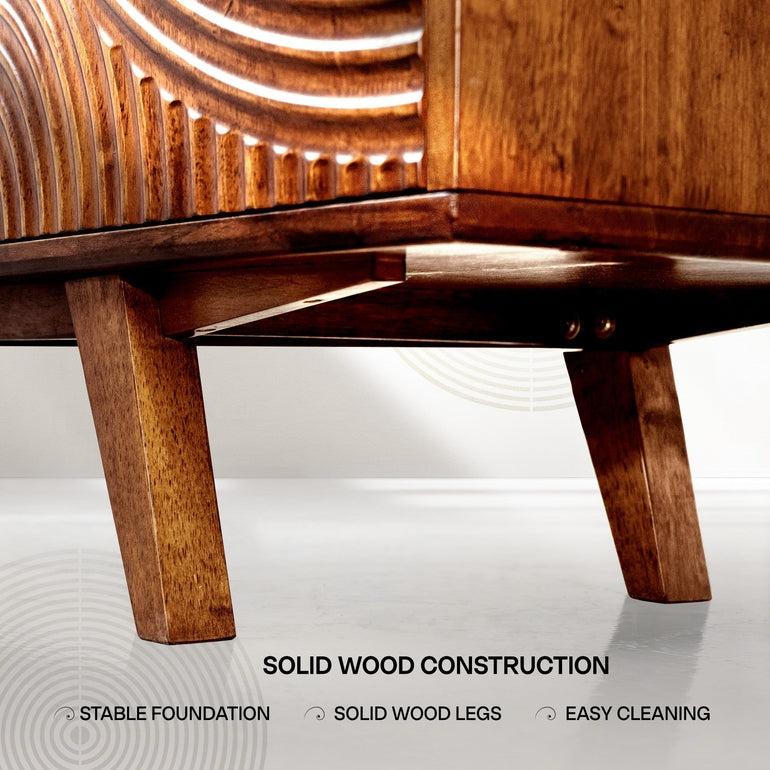 Harmony Wood TV Stand by Megsu