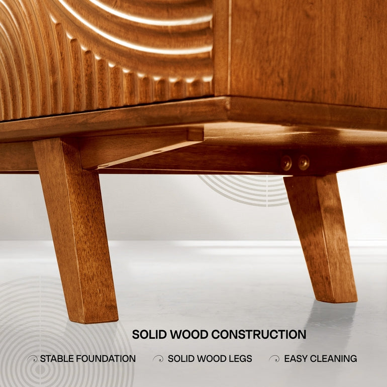 Harmony Wood TV Stand by Megsu