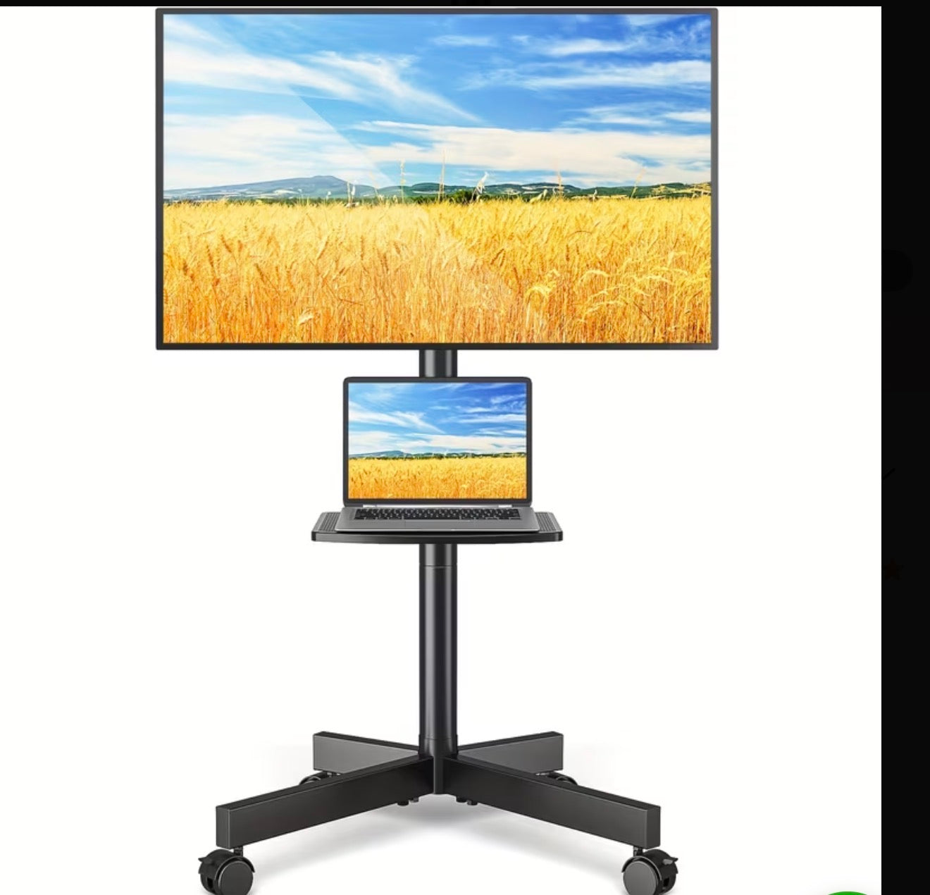 MOVIE/TV CART ON WHEELS by WESTERN STYLIN'