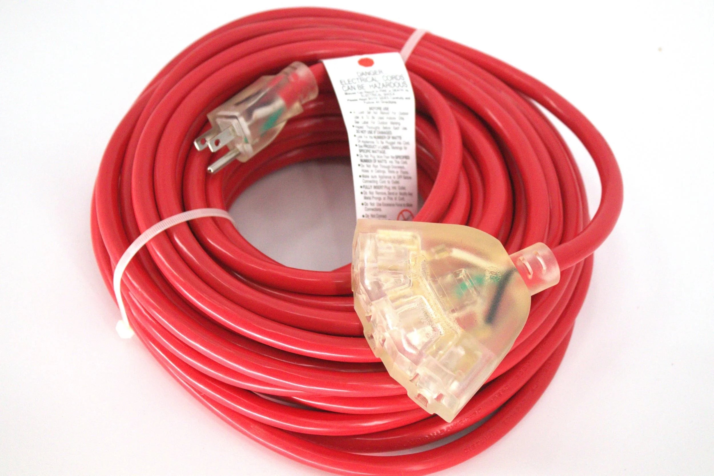 50-foot Extension Cord with 3 Outlets by Oak Tree South