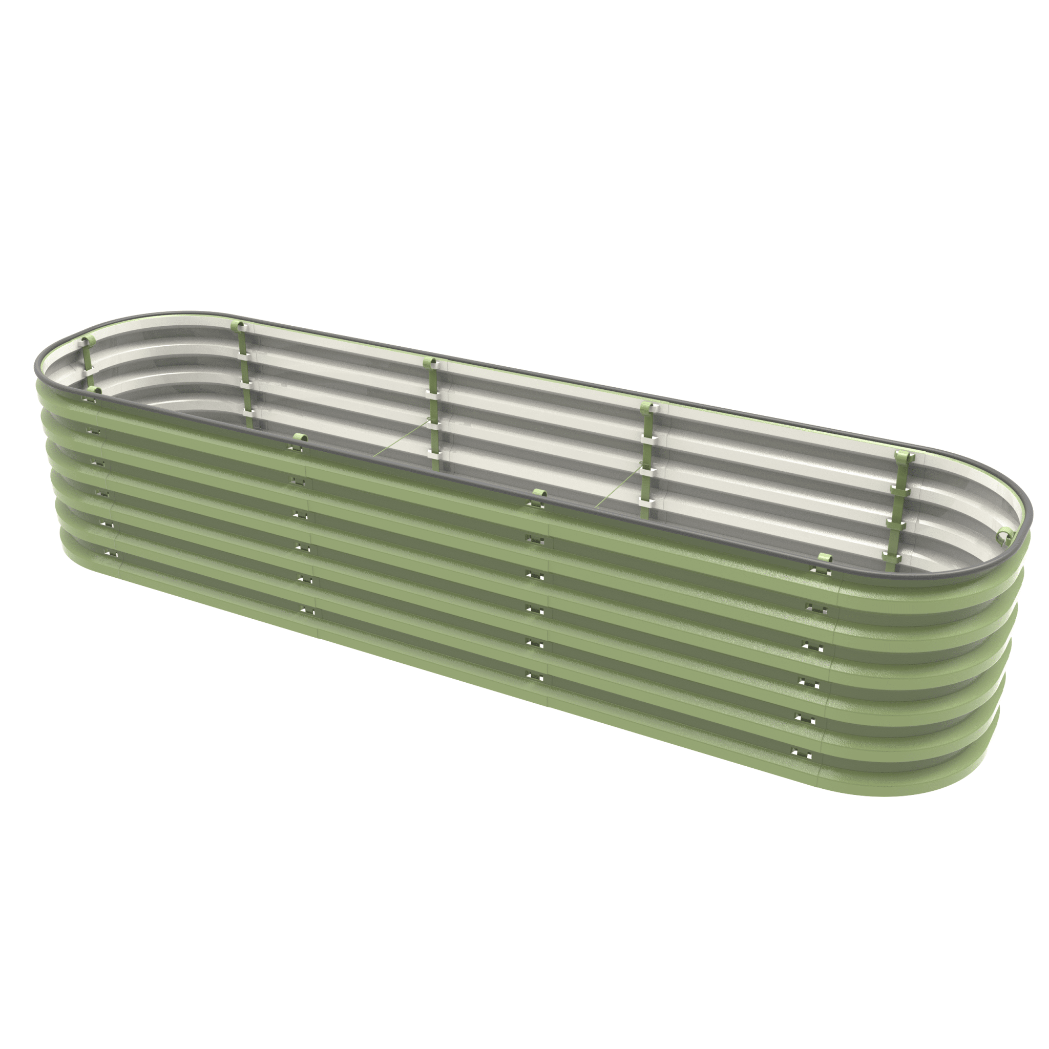 Gro-Rite "No Tools Needed" Premium Metal Raised Garden Bed Kit by Gro-Rite Garden Global LLC