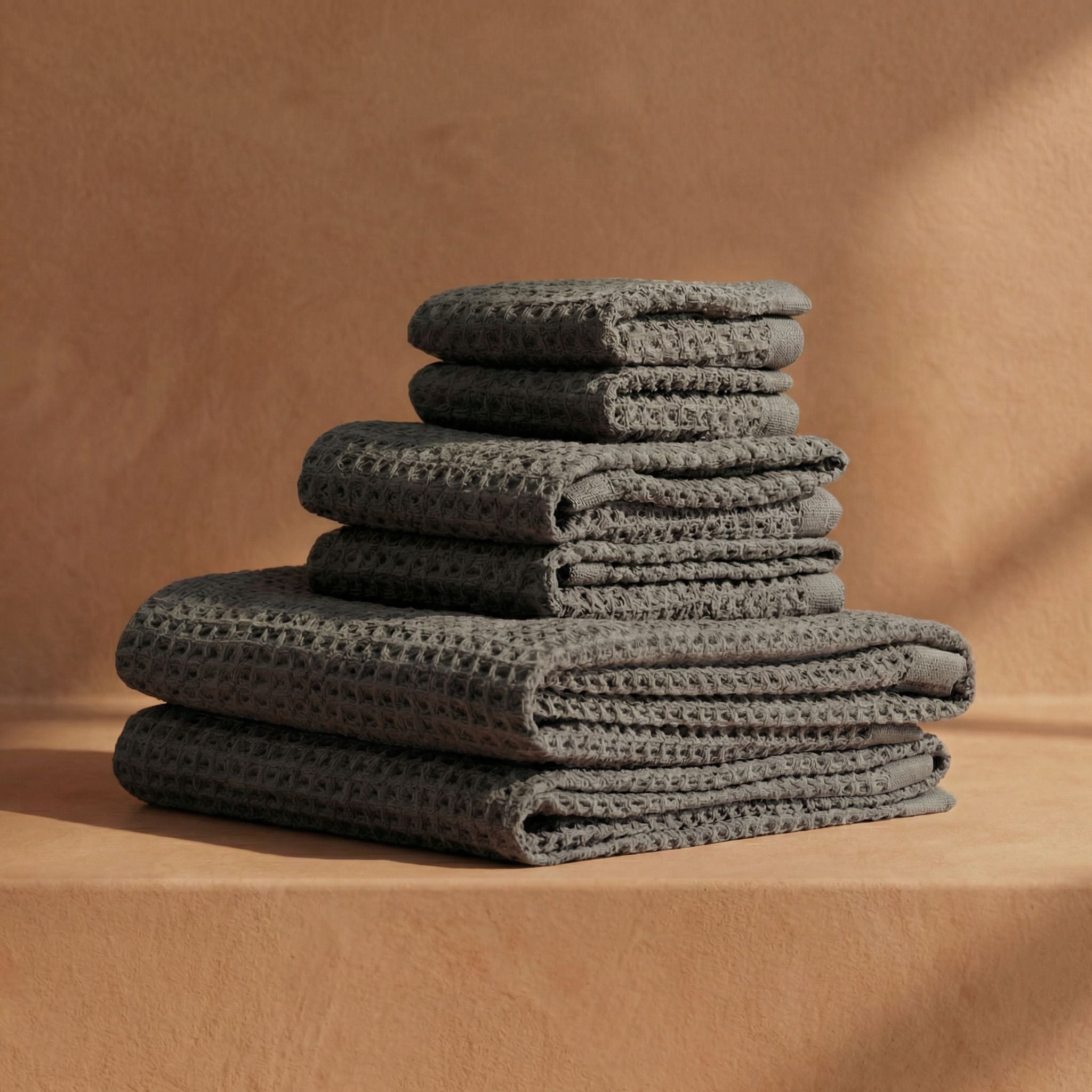 Sedona Australian Cotton Waffle Towels by Italic