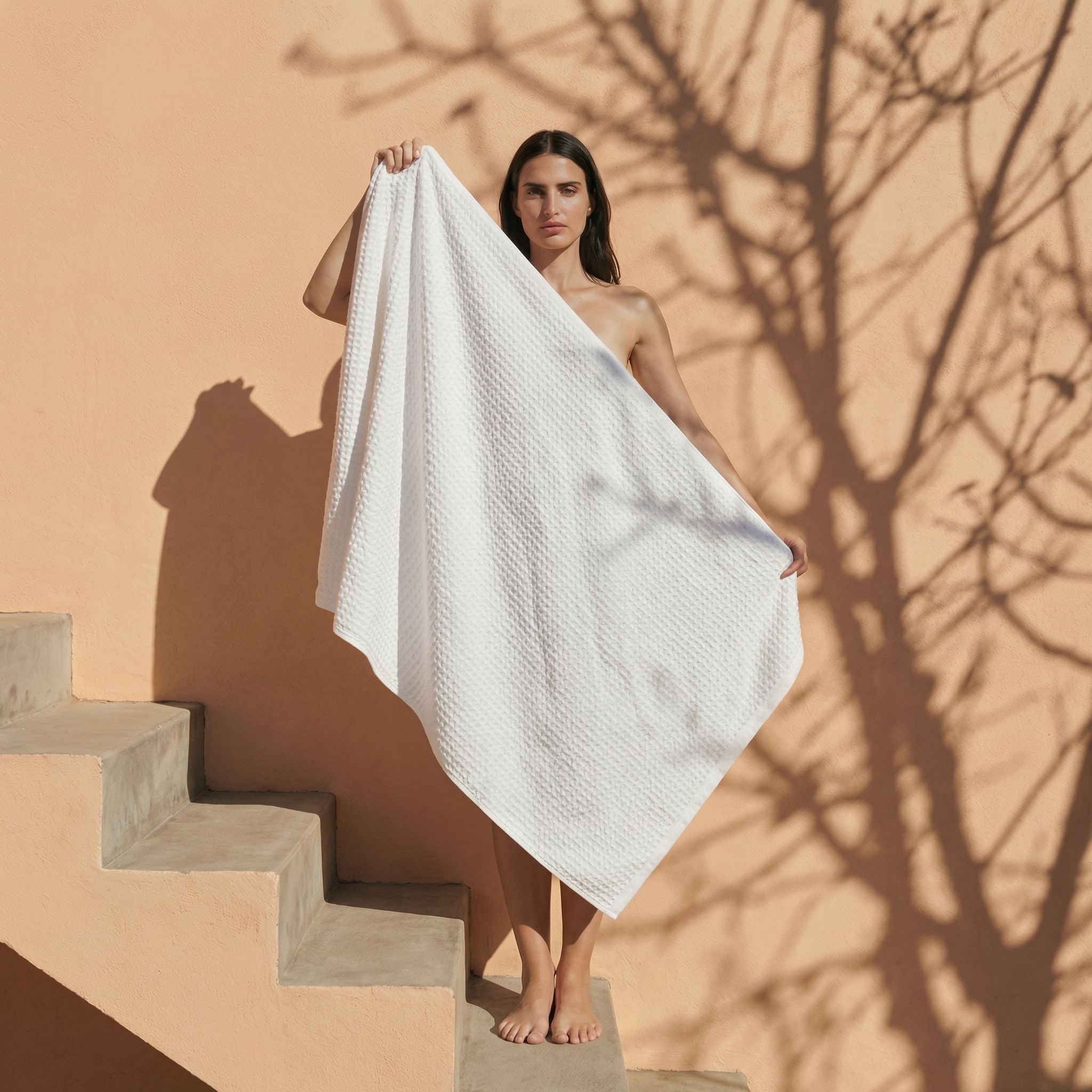 Sedona Australian Cotton Waffle Towels by Italic