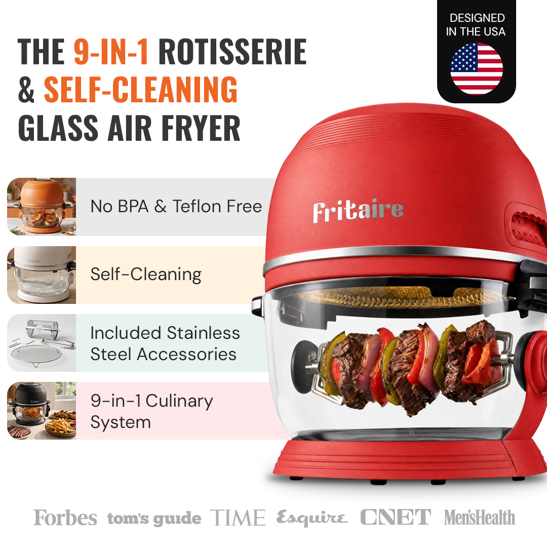 Self-Cleaning Air Fryer™ & Non-Toxic Air Fryer™ - Sage Green by Fritaire