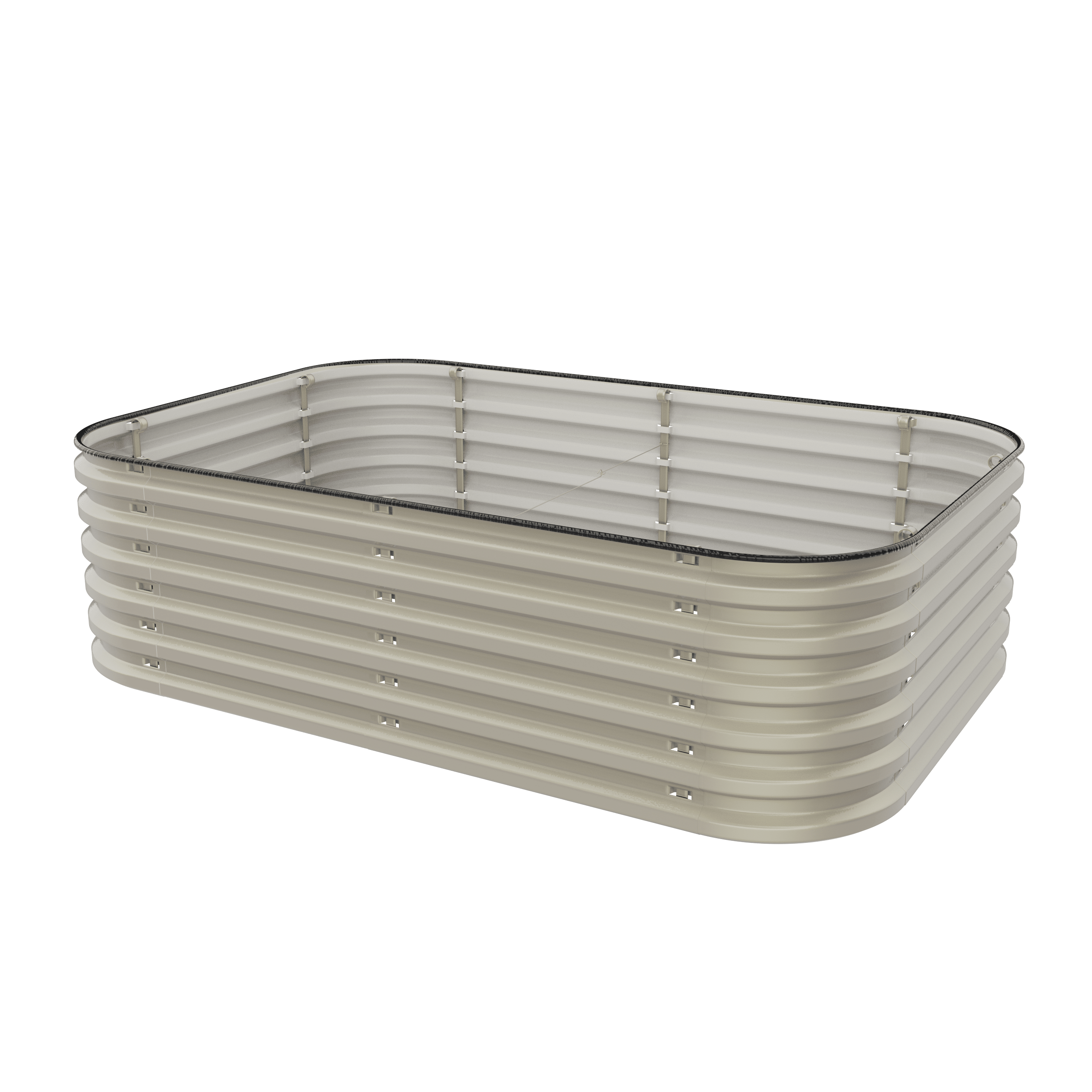 Gro-Rite "No Tools Needed" Premium Metal Raised Garden Bed Kit by Gro-Rite Garden Global LLC