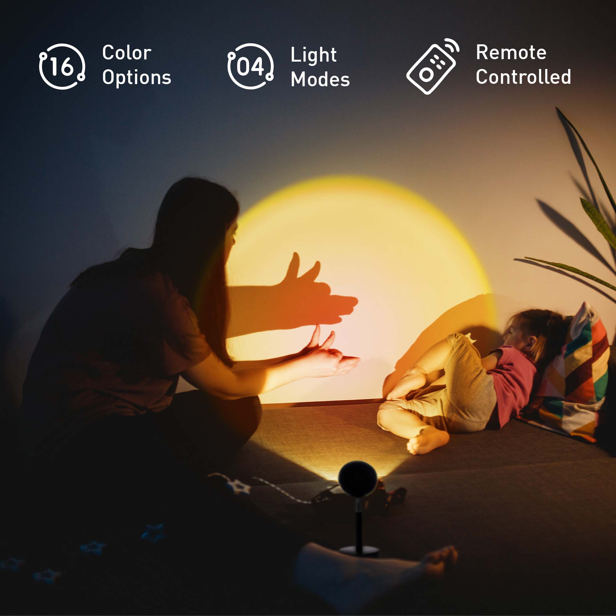 Sunset Projector Table Lamp by Pursonic