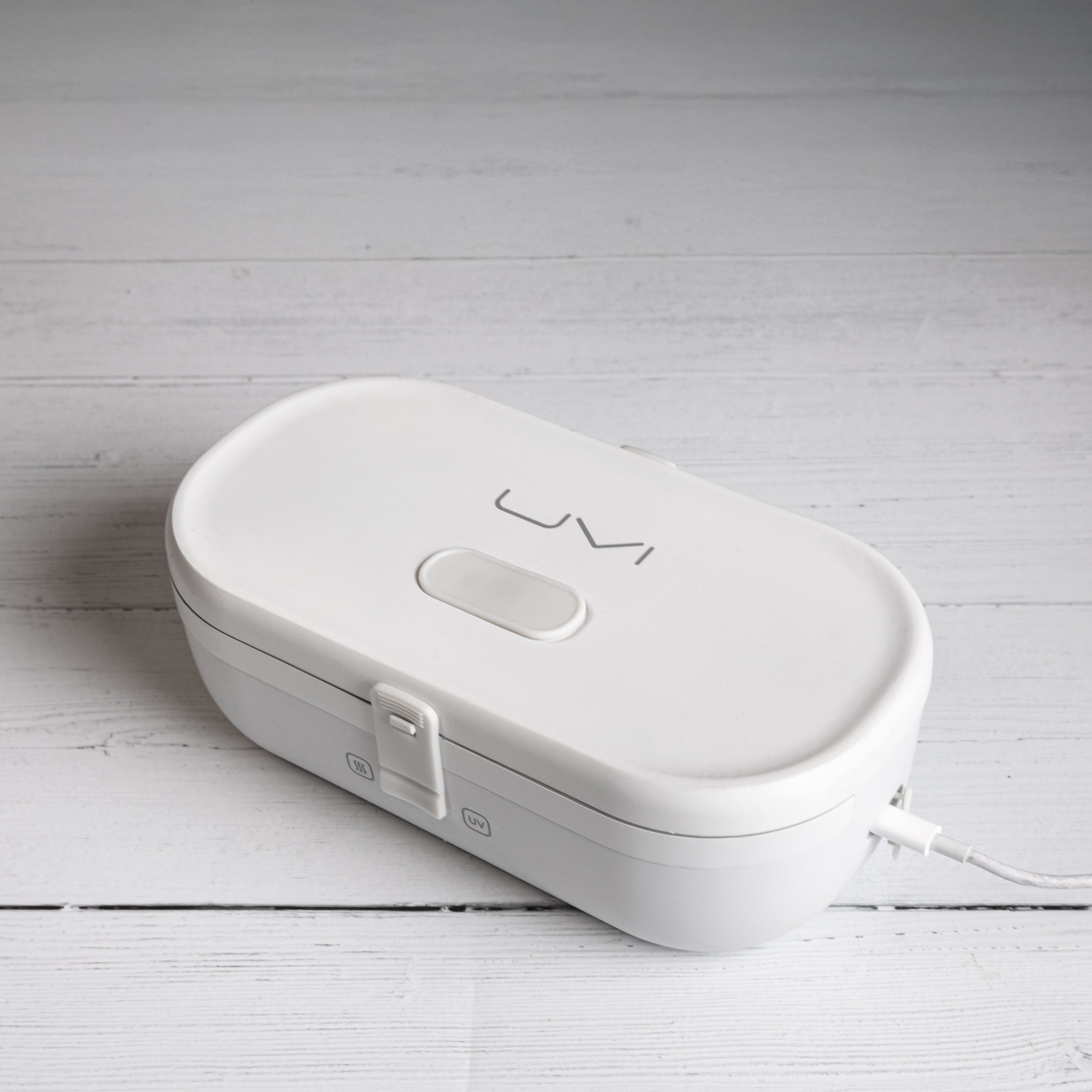 Self-Heating Lunch Box With USB-C Cord and UV LIGHT SANITIZER by Fritaire