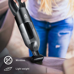Pursonic CleanMax Duo Bundle: USB Rechargeable Cordless Handheld Vacuum Cleaner + Electric Scalable Scrubber Brush by Pursonic