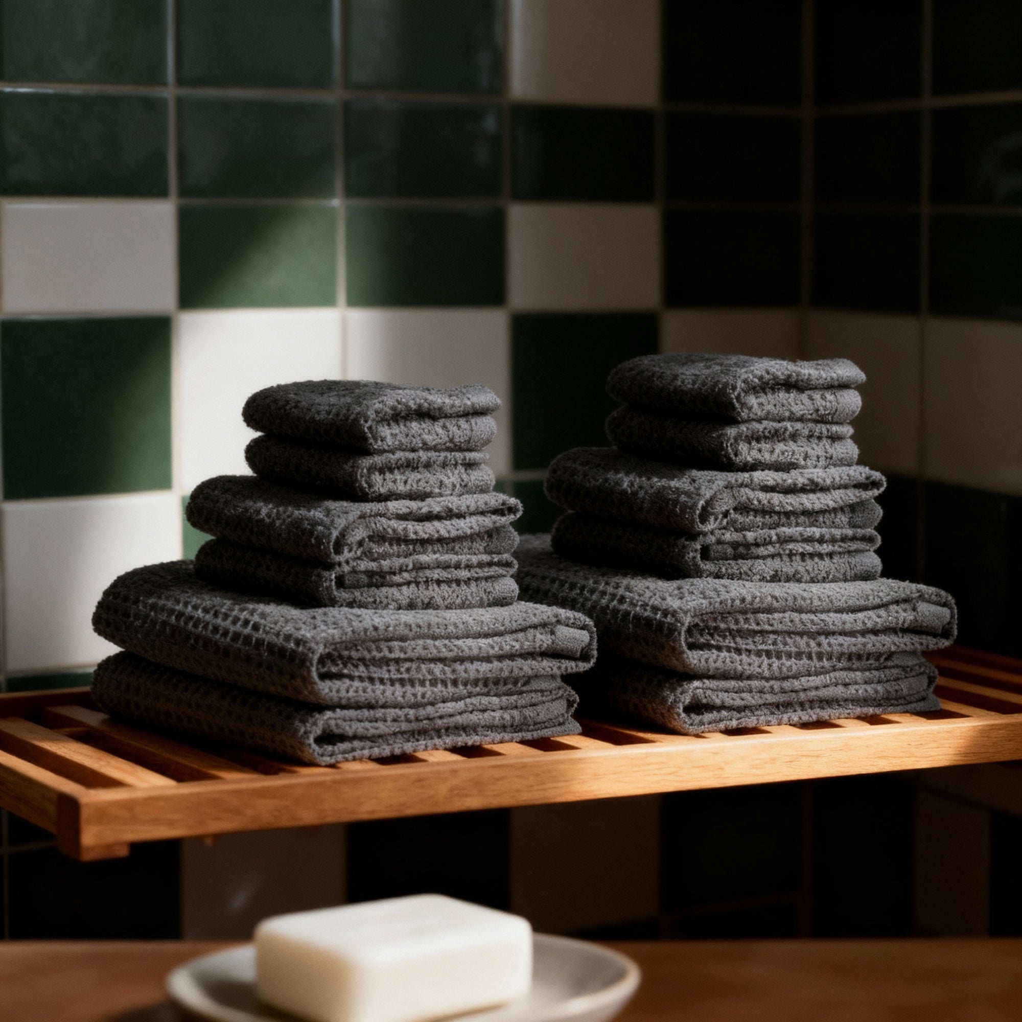 Sedona Australian Cotton Waffle Towels by Italic